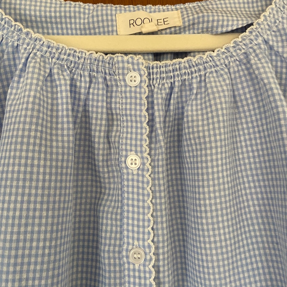 Roolee Gingham Blouse - image 3